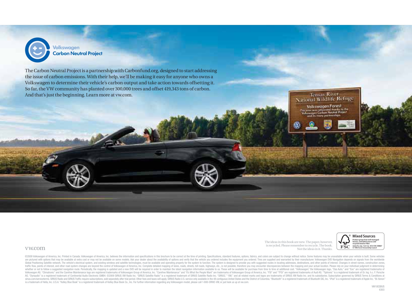 2010 VW Eos Brochure Page 16